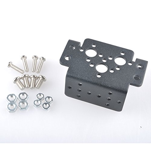 Aluminum Multifunction Servo Bracket Steering Head Robot Manipulator Multi-Functional Bracket 995 996r Standard
