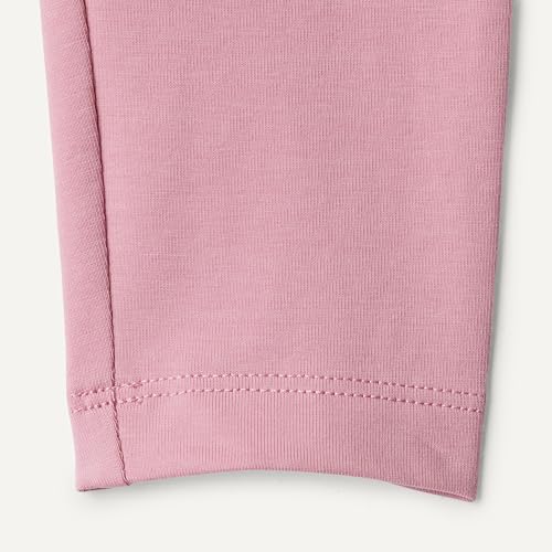 Image of Amazon Essentials Girls' Cotton Stretch Leggings, Multipacks