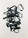Ranger Bands® Mixed 24 Count Extra Stretch from EPDM Rubber for Survival, Emergency Tinder and Strapping Gear of Various Sizes Made in The USA Tactical Rubber Bands, Heavy Duty Rubber Bands Black.
