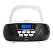 Produktbild Aiwa BBTU-300BW CD-Radio Weiß-Schwarz USB Bluetooth AUX-IN-Eingang