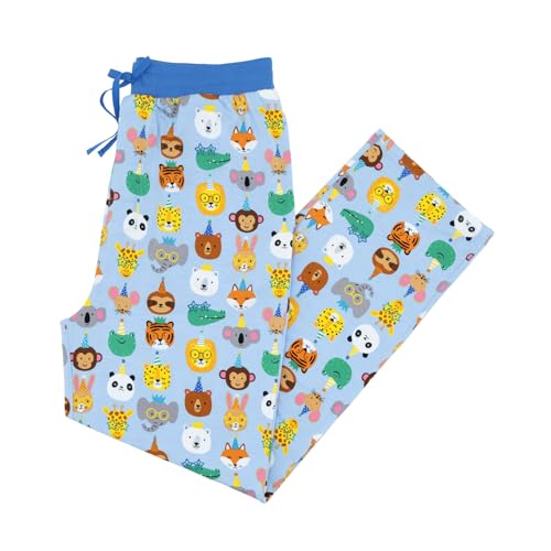 Image of Little Sleepies Mens Pajama Pants, Soft Viscose from Bamboo PJ Bottoms for Family Matching Set, Mens Sleepwear PJs w /Pockets