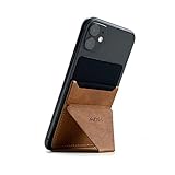 MOFT X 最薄クラス iPhone Android スマホスタンド スマホホルダー スキミング防止カードケース (ブラウン)