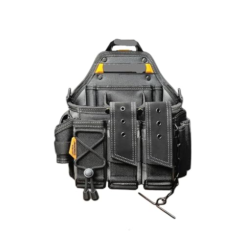 Bolsa De Herramientas Resistente EASEMAN 1800D Con Desmontaje Rápido. Organizador For Herramientas De Electricista Y Carpintero.