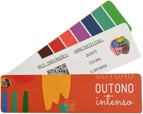 Cartela de Cores, Método Tonal, Outono Intenso, Joga Moda na Roda Consultoria de Imagem