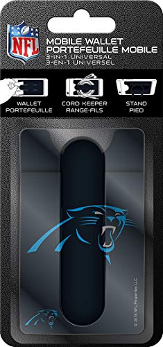 Portefeuille mobile Carolina Panthers pour garder vos cartes au stade NFL