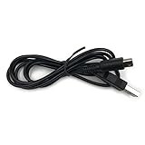 YANHAO [Video Game Parts] 3Pcs 1.5M 24K Precious Metals Charger Charging Cable Cord Micro USB 2.0 Data Cable for Nintendo NDSI/NDSIXL/2DS/3DS/NEW 3DS/LL [Replace] (Color : 1.2M Black)