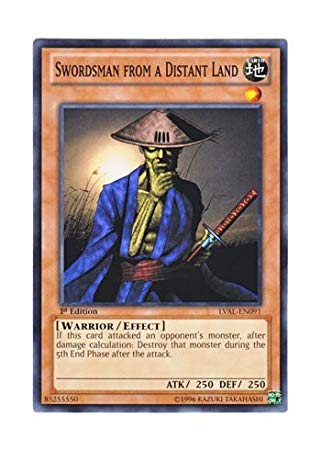 Amazon.co.jp: 遊戯王 英語版 LVAL-EN091 Swordsman from a Distant