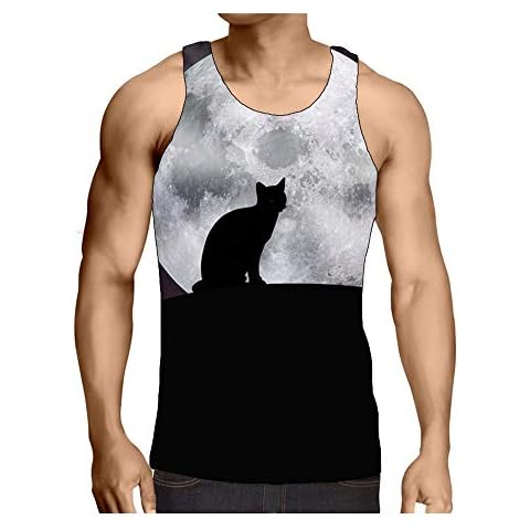 Hiser Men's Summer Sports Tank Top Cover