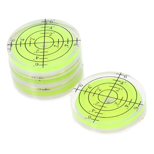 Mikikit Mini Level Keychain 4pcs Small Bubble Level for Construction Diy Projects