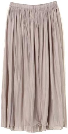 Amazon アースミュージック エコロジー Earth Music Ecology リバーシブルチュールスカート グレーベージュ F スカート 通販