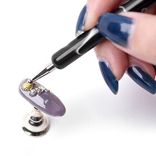 Rolabling 5 Pcs/Set Double-Ended Nail Art Dotting Pens Nail Art Design Dotting Painting Pen Tool Nail Decorations Brush Set Tools(Size 2) #TOP5