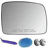 EAP Passenger Side Mirror Glass Compatible with RANGE ROVER SPORT 2006-2009, LR2 2008-2010, LR3 2005-2009, Heated LR017081 LR017067 CRD500230