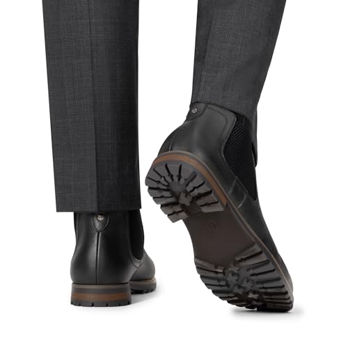 Bruno Marc Men's Slip-On Chelsea Ankle Boot (Black or Brown) - image 7