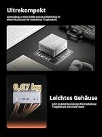 MINIS FORUM X1-Lite 255 Mini PC mit AMD Ryzen 7 255 (8C/16T), 32GB DDR5-RAM 512GB M.2 SSD, HDMI 2.1/DP 1.4/USB 4.0 4K-Videoausgang, 2,5G LAN, Wife 6e, Bluetooth 5.2 und AMD Radeon 780M Grafikkarte – Ansicht 8