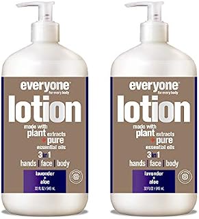 Everyone Lotion: Lavender and Aloe, 32 Ounce, 2 Count