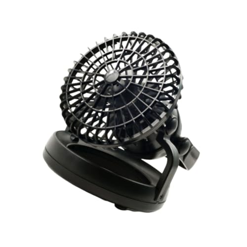 Lampe de camping avec ventilateur portable pour rafraîchir vos nuits sous la tente