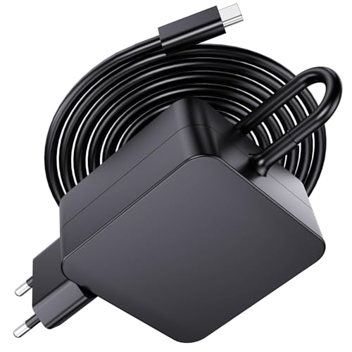 65W USB C Chargeur Compatible avec ASUS ROG Xbox Ally X R1 Z1,MSI Claw,Logitech G Cloud,Steam Deck,Legion Go S,Switch 2/Lite/OLED,OneXPlayer 1S 2 RG552,GPD...