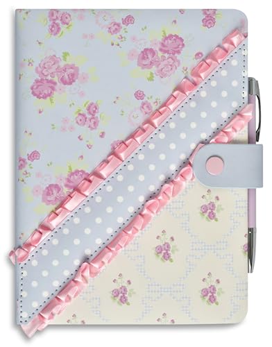 Journal ligné imitation cuir vintage carnet de notes avec stylo