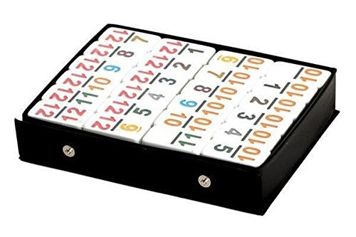 CHH Double 12 Professional Dominoe Set with Numeral Tiles
