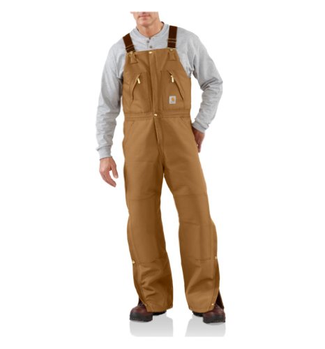 Salopette matelassée Carhartt Homme doublée avec zip à la taille