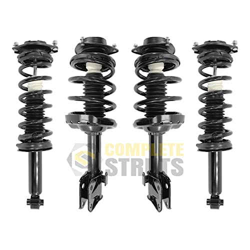COMPLETESTRUTS - Front & Rear Quick Complete Strut Assemblies with Coil Springs Replacement for 2014-2016 Subaru Forester - Set of 4