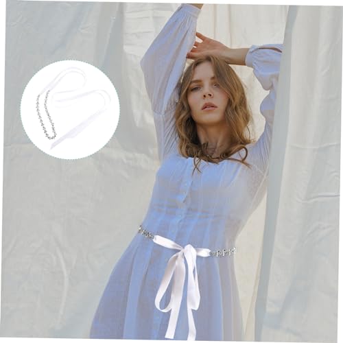 Rhinestone Wedding Waist Belt Elegant Bridal Sash for Dresses and Formal Wear Decorative Sparkling Waistband for Weddings Dance Parties Banquets and Special Occasions4