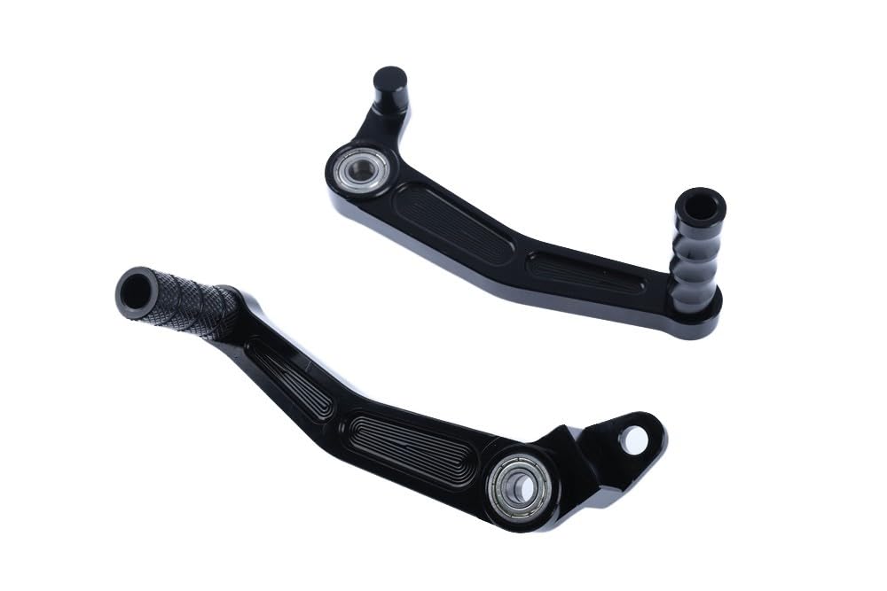 Pédales de sélecteur noire pour KTM Duke 125 200 390 en alu AVDB
