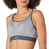 Panache Damen Women's Non-Wired Bra Sport-BH, Anthrazit/Grau, 75G