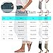 AKTCVVJ Women Capri Pants Loose Fit Linen Capri Pants Casual Straight Leg Capris Summer Vacation Pant with Pockets Brown