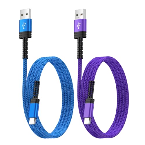 Image of Car Carplay Cable Fast for iPhone 17e /17 /Air /17 Pro /17 Pro Max /16e /16 Pro /16 Pro Max /16 Plus /16 /15 Pro Max,3FT /2Pack 3.1A USB A to USB C Charger Cord iPhone 17 Pro Car Fast Charging Cable USB Type C