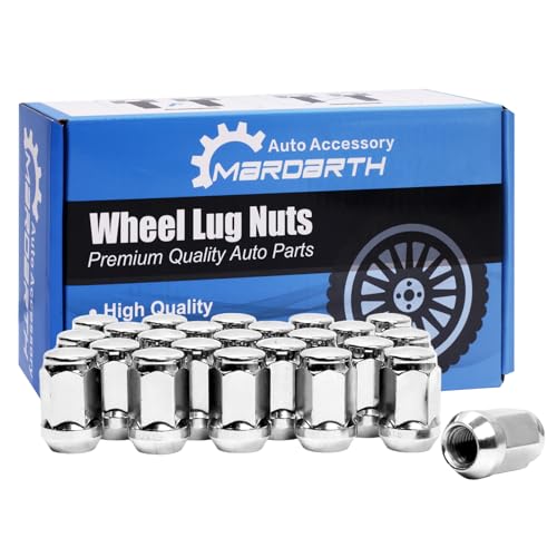 Set of 24, 7/16-20 Lug Nuts 3/4'' Hex 1.38