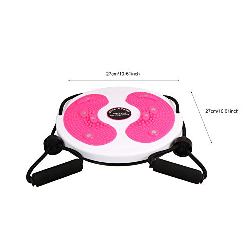 Besportble Aparador de cintura Ab com placa de torção e disco de torção abdominal para modelar o cor