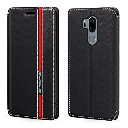 Custodia Flip in Pelle PU Bicolore con Chiusura Magnetica Invisibile