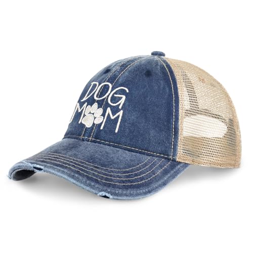 Image of CHOK.LIDS Washed Trucker Hat Unstructured Distressed Pigment Dyed Cap