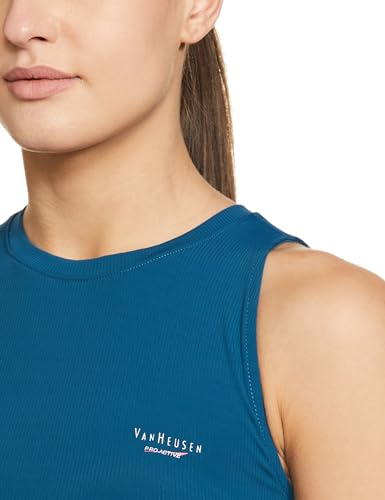 Image of Van Heusen Women Wireless Non Padded Crop Top - High Stretch, Moisture Wicking, Moderate Compression