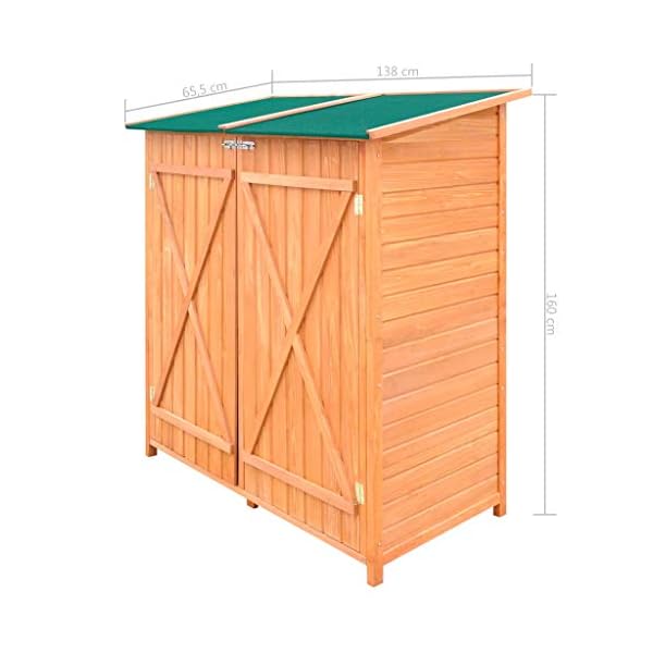 Gerätehaus Geräteschuppen Gartenschrank Geräteschrank – Bild 8