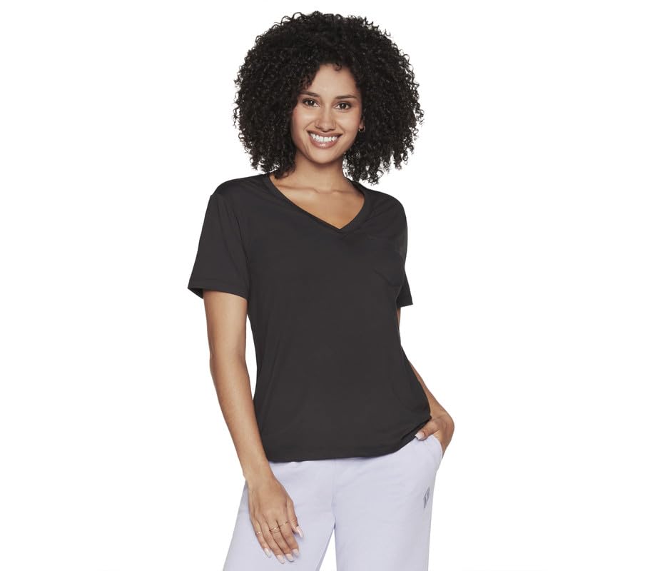 SkechersWomens GODRI Serene V-Neck TEE