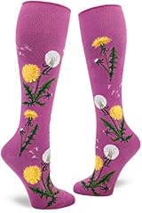Dandelion Knee High Socks in Orchid