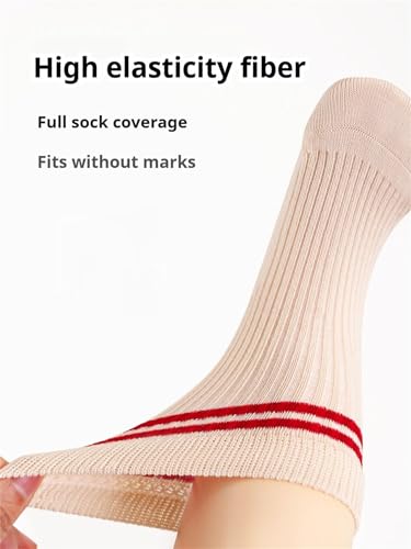 Baby Knee High Socks Girl Boy Infant Toddler Newborn Cotton Seamless Kids Uniform Tube Stockings Socks 6 Pairs2