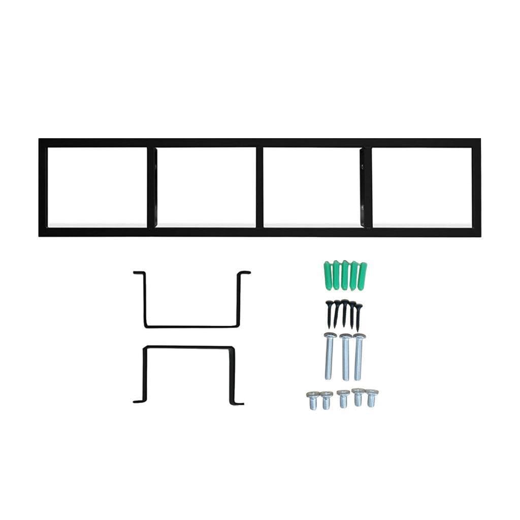 Organizador de pared para almacenamiento, decoración de pared con gran capacidad para almacenar CD, DVD, videojuegos, soporte para, estantes exhibición para almacenamiento CD y DVD.