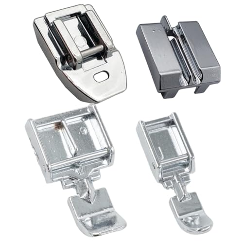 Set de 4 pies prensatelas para máquina de coser miniatura 1