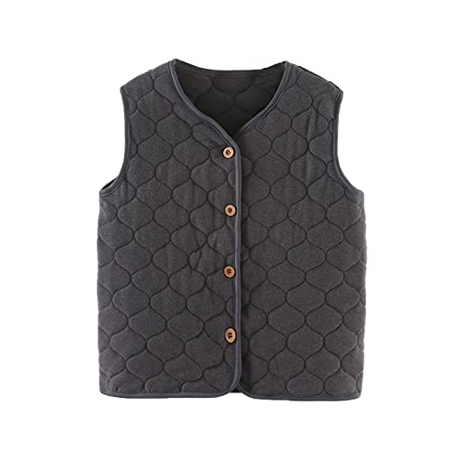 Baby Toddler Girls Boys Vest Cute Sleeveless Lightweight 𝚆aistcoat Buckle Coat Outerwear