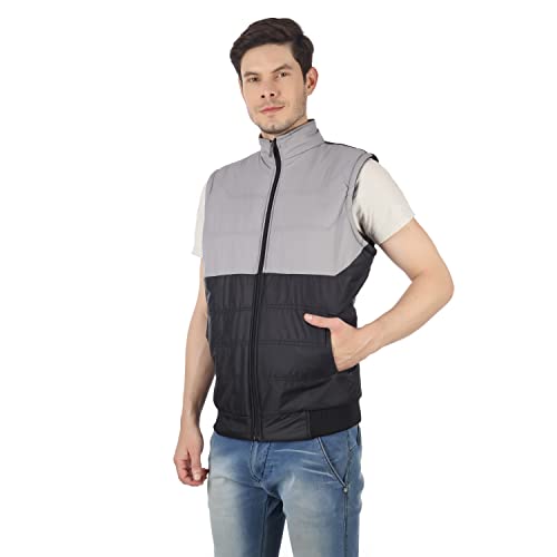 Image of TrapNation Solid Men's Sleeveless Jacket JERKIN