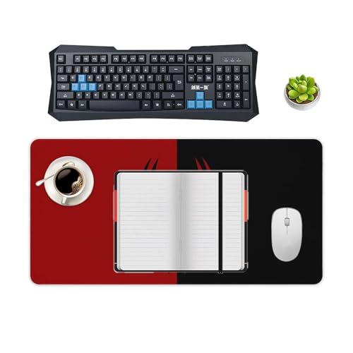 Gaming Mouse Pad, Spider Red Pattern Mouse Pad 11.8x23.6Inch Large Extended Computer Mouse Mat Keyboard Full Desk Mousepad for Gaming, Office, Home - Image 5