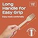 CORAL Light Brown 100% Compostable Knives - 120 Heavy Duty No Plastic Knives (7.0 inch) - Break Resistant with Smooth Edges, Ocean Friendly Alternative to Plastic Silverware - Biodegradable & Disposable Knives 6