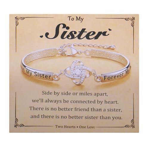 iJuqi Sister Christmas Gifts from Sisters - Big Middle Little Sister Bracelet Birthday Gifts3