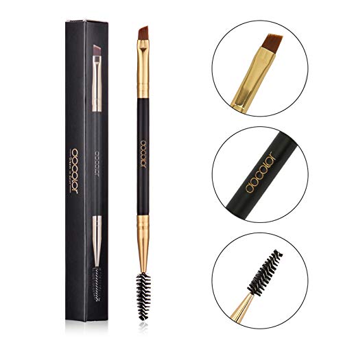 image for 5pcs Docolor Duo Eyebrow Brush, Professional Eye Makeup Tool, Eyeshado