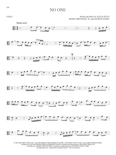 101 Hit Songs for Viola Sheet Music Songbook | Solo Instrumental Folio for All Levels | Includes All of Me, Clocks, Uptown Funk, Shake It Off, Rolling in the Deep and More - Image 5