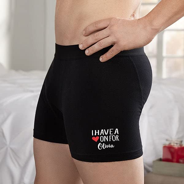 Personalization Universe Men's Valentine's Day Boxers2