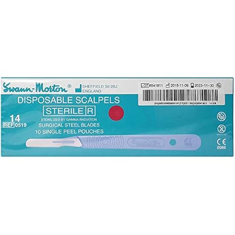Swann-Morton #14 Sterile Scalpel Cover